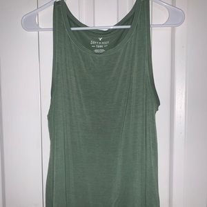 American Eagle soft and sexy green tank top